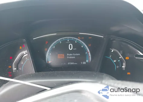 2019 Honda Civic Lx z USA, uszkodzony, nr VIN 2HGFC2F65KH587496